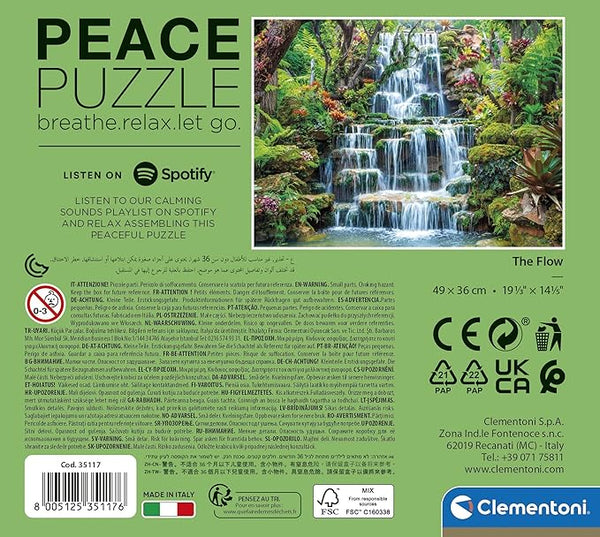 "Peace Puzzle - The Waterfall" 500 Piece Puzzle