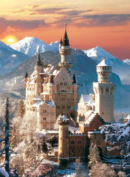 "Neuschwanstein Castle" 1500 Piece Puzzle