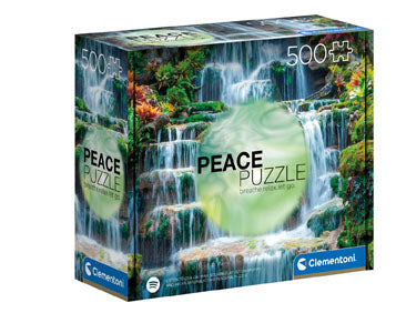 "Peace Puzzle - The Waterfall" 500 Piece Puzzle