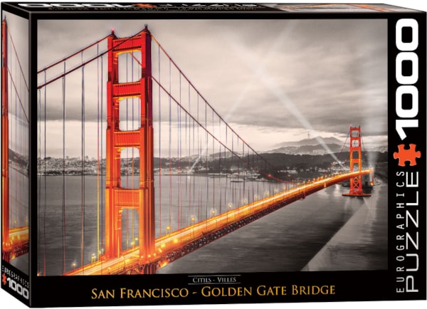 San Francisco "Golden Gate Bridge" 1000 Piece Puzzle