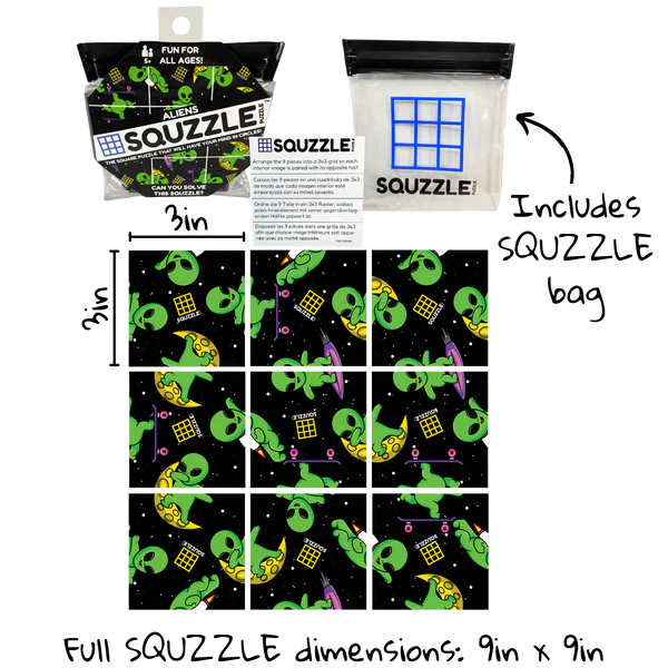 Squzzle Puzzle "ALIENS"