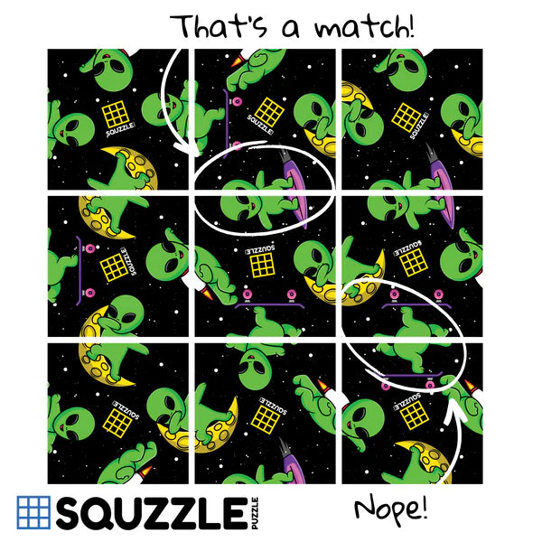 Squzzle Puzzle "ALIENS"