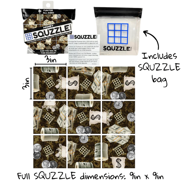 Squzzle Puzzle "MONEY"