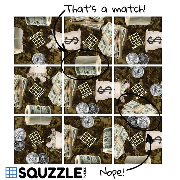 Squzzle Puzzle "MONEY"