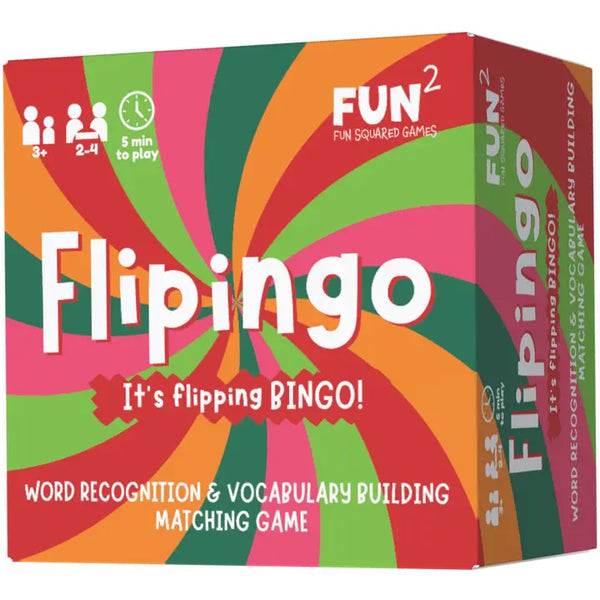 "Flipingo" Word Recognition Bingo Game