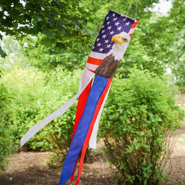 "Patriot Eagle" 30 Inch Windsock