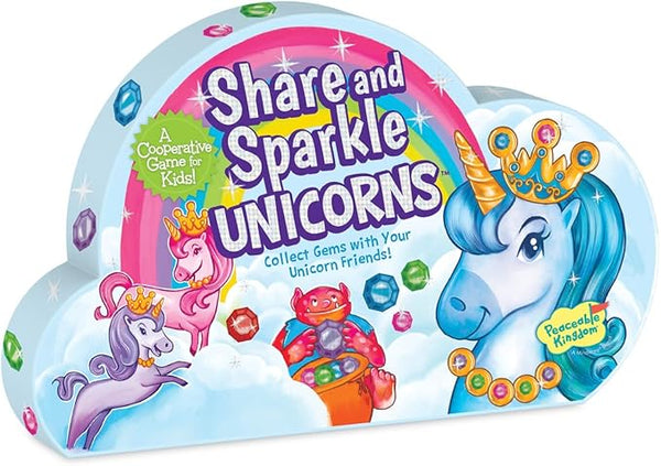 "Share & Sparkle Unicorns" Cooperative Strategy Game