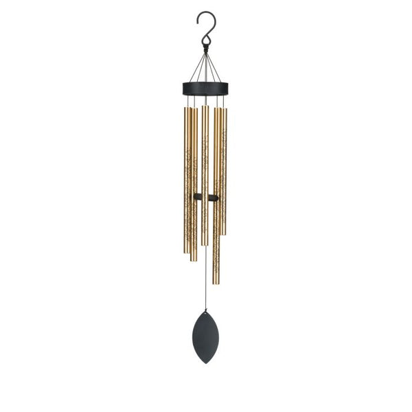 "Gold Floral" Wind Chime