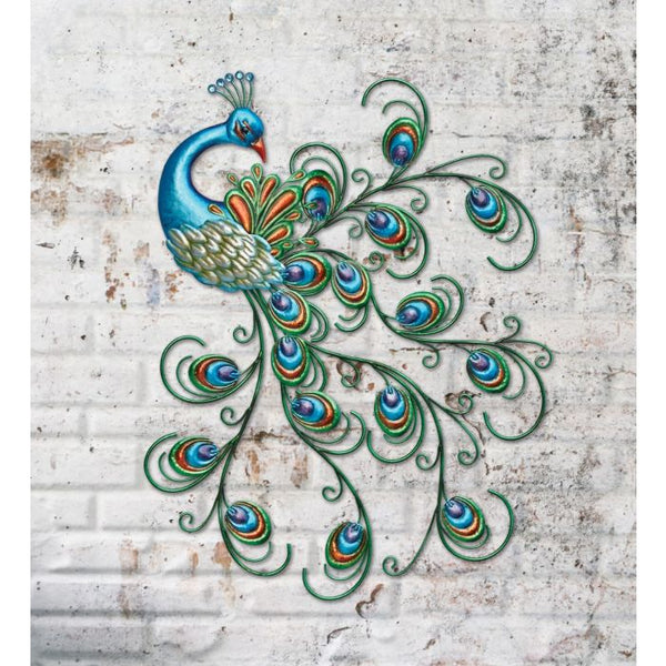 "Pretty Peacock" Wall Decor