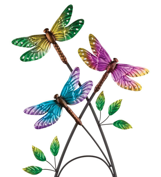 "Dragonflies" Trellis Garden Stake