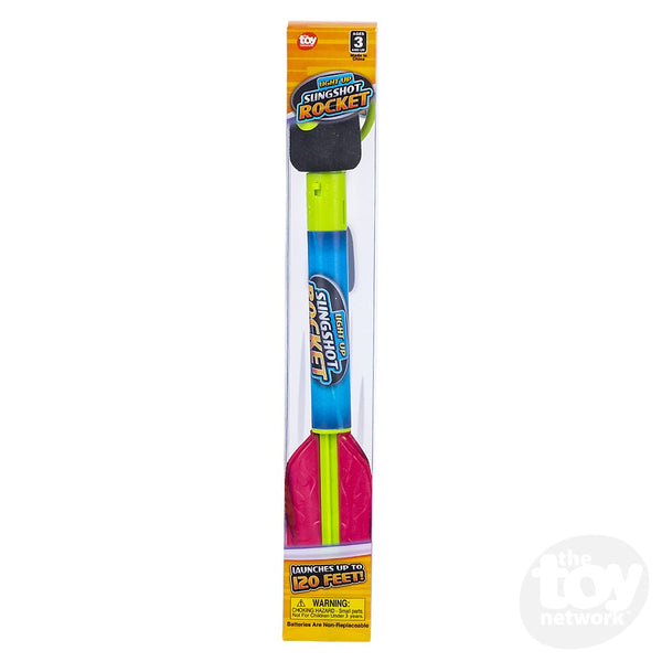 "Light-Up" Slingshot Rocket