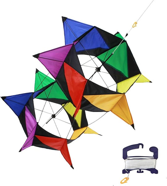 "SpinBox" Cellular Kite with Line Included