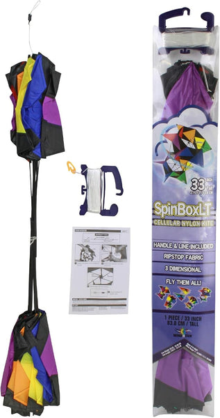 "SpinBox" Cellular Kite with Line Included